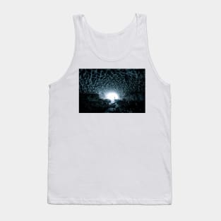 Ice Cave in the Mountains - Landscape Photography Tank Top